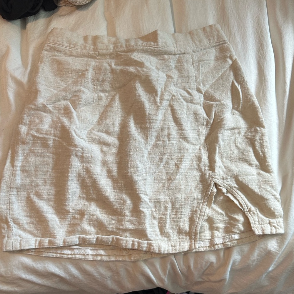 Princess Polly Cream Skort